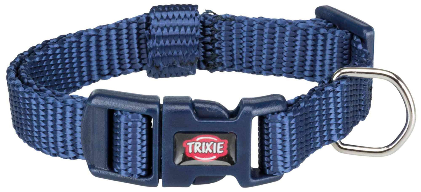 Trixie Premium collar, XXS-XS: 15-25 cm/10 mm, indigo