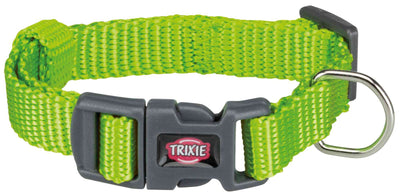 Trixie Premium collar, S: 25-40 cm/15 mm, apple