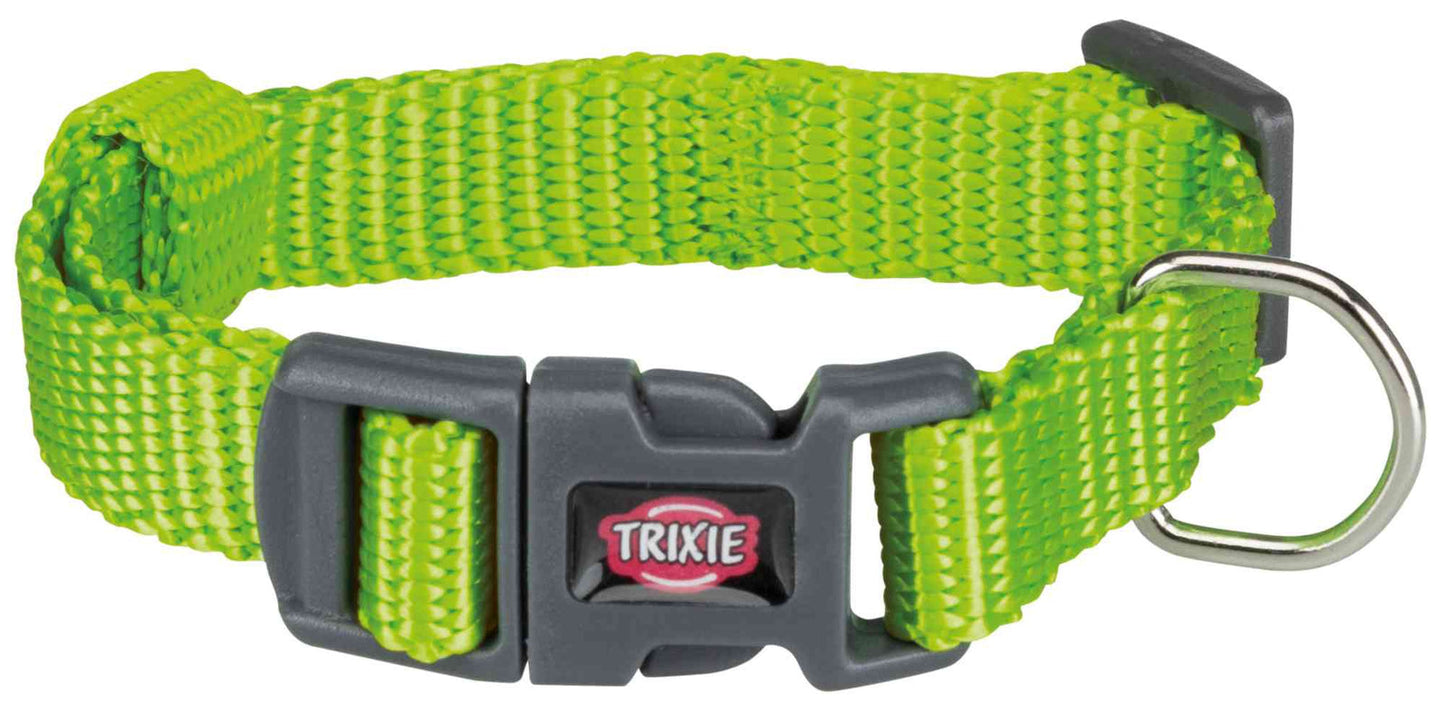 Trixie Premium collar, XXS-XS: 15-25 cm/10 mm, apple