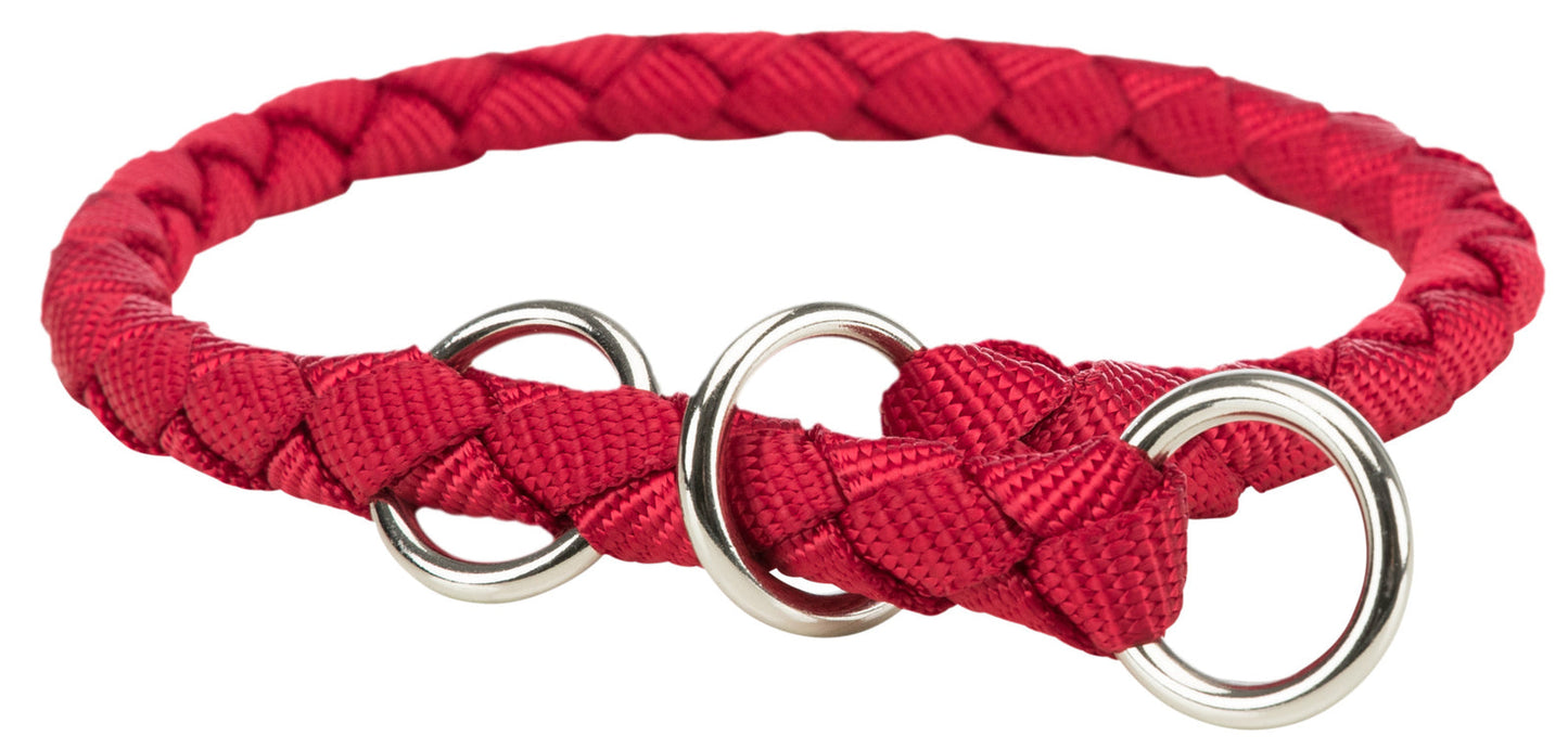 Trixie Cavo semi-choke, S-M: 35-41 cm/diam. 12 mm, red