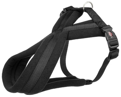 Trixie Premium touring harness, M: 45-80 cm/25 mm, black