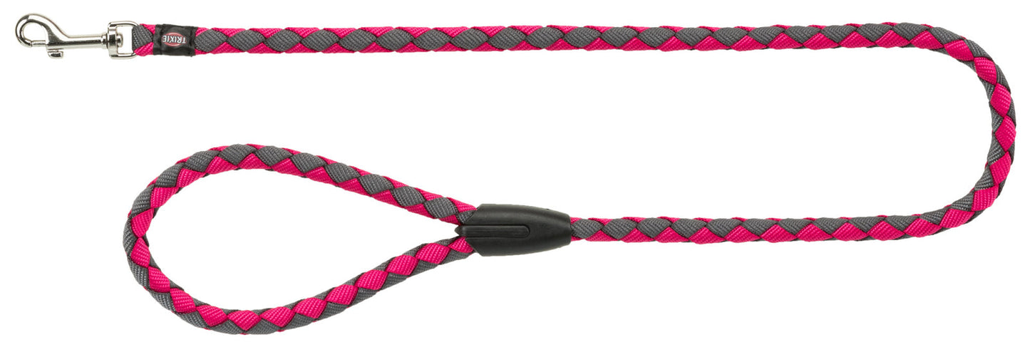 Trixie Cavo leash, L-XL: 1.00 m/diam. 18 mm, fuchsia-graphite