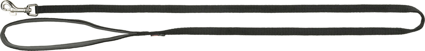 Trixie Premium leash, XS: 1.20 m/10 mm, black