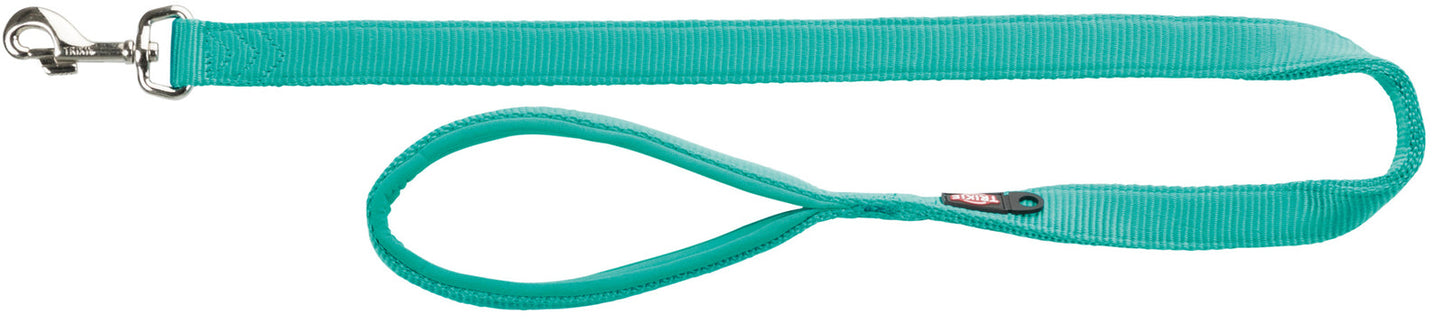 Trixie Premium leash, XS-S: 1.20 m/15 mm, ocean