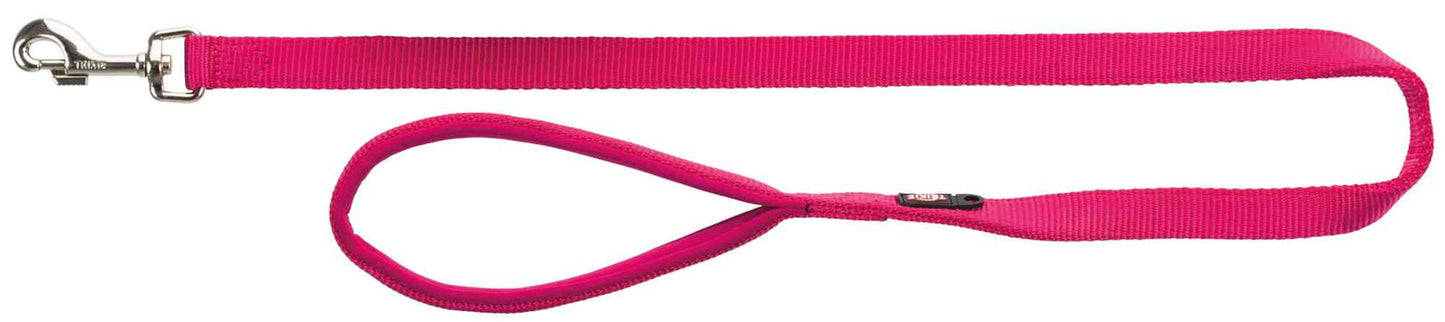 Trixie Premium leash, XS: 1.20 m/10 mm, fuchsia