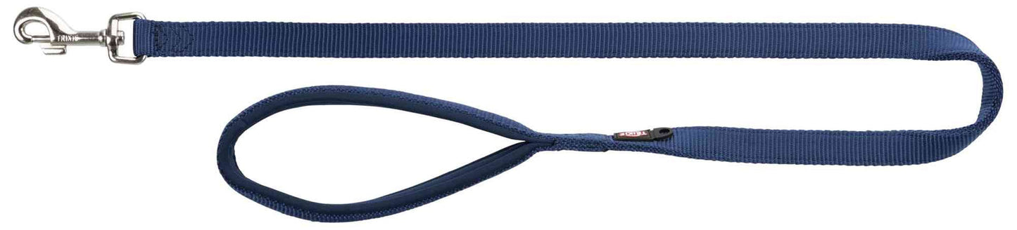 Trixie Premium leash, XS-S: 1.20 m/15 mm, indigo