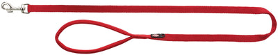 Trixie Premium leash, M-L: 1.00 m/20 mm, red