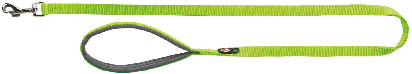 Trixie Premium leash, M-L: 1.00 m/20 mm, apple