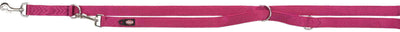 Trixie Premium adjustable leash, XS: 2.00 m/10 mm, fuchsia