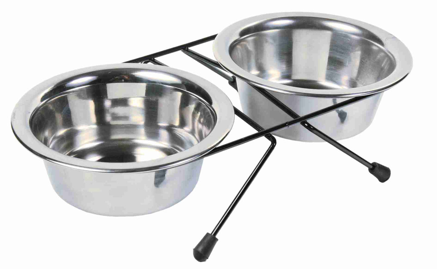 Trixie Eat on Feet bowl set, 2 x 0.45 l/diam. 12 cm