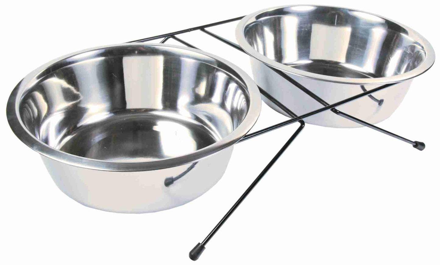 Trixie Eat on Feet bowl set, 2 x 2.8 l/diam. 24 cm