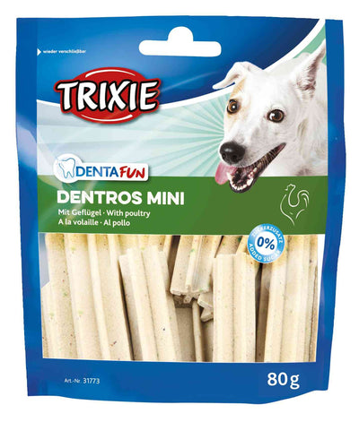 Trixie Denta Fun Dentros Mini with poultry, 80 g