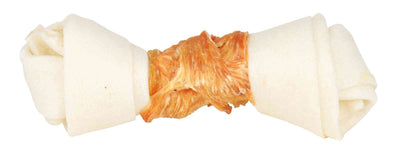 Trixie Denta Fun knotted chewing bone, chicken, 15 cm, 70 g