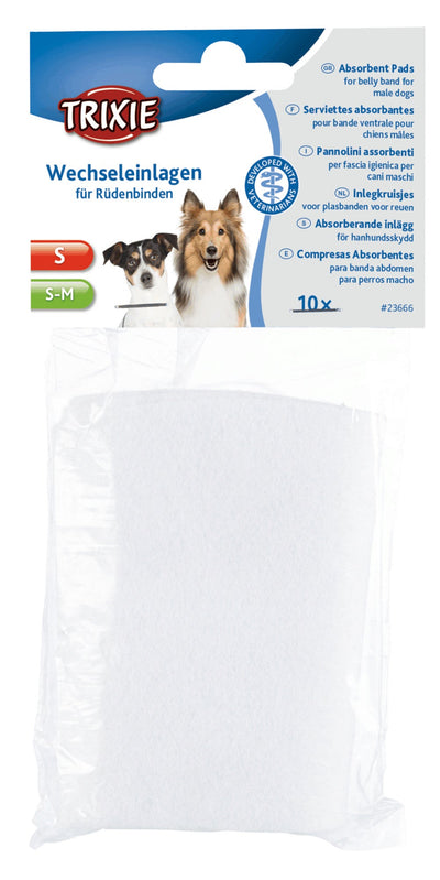 Trixie Absorbent pads for belly band for male dogs, XL, 10 pcs.