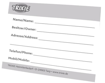 Trixie Address label bag, 6 x 4 cm