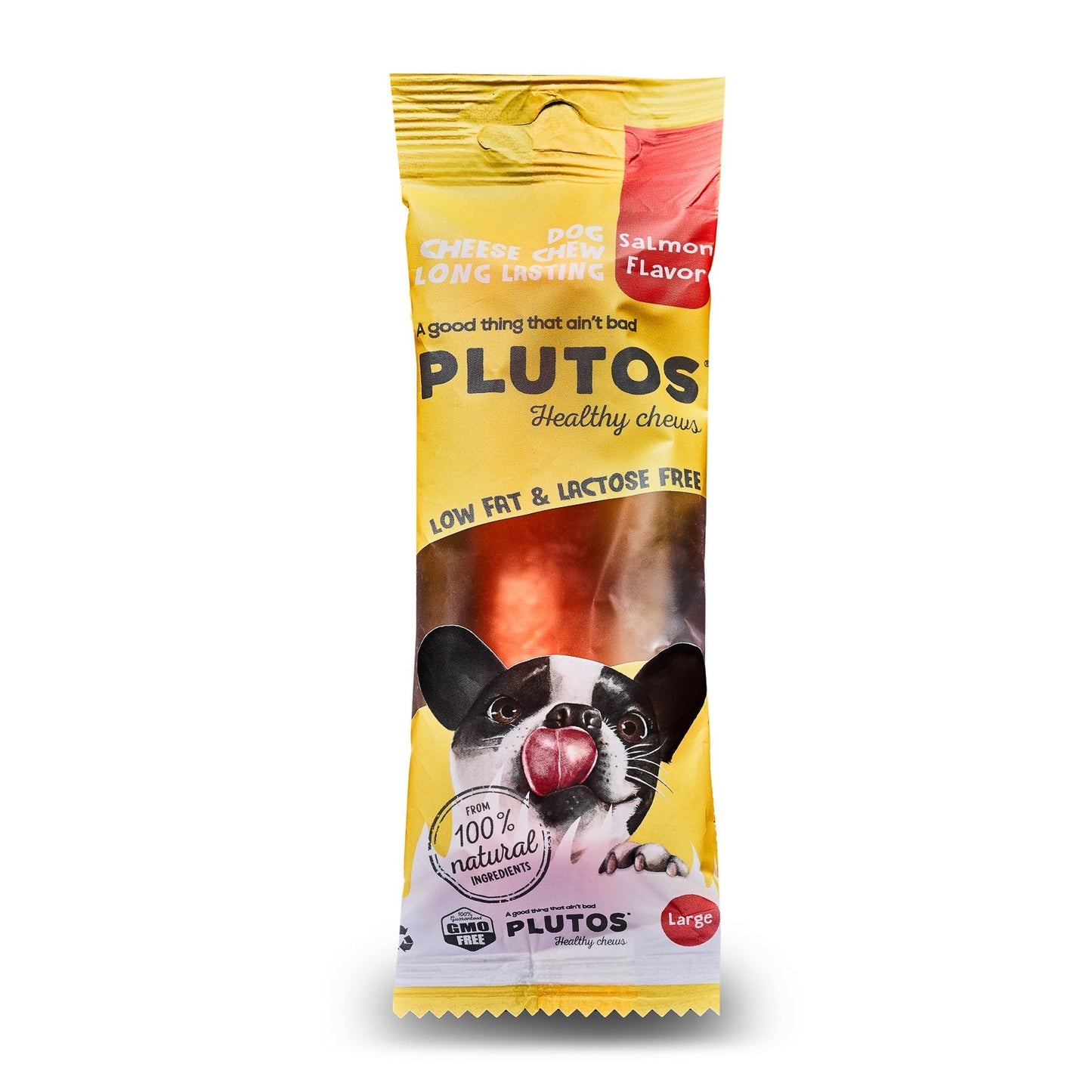 Plutos Cheese & Salmon Healthy Chew – 40g