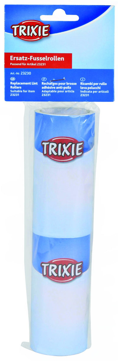 Trixie Replacement lint rollers for # 23231, 2 rolls of 60 sheets