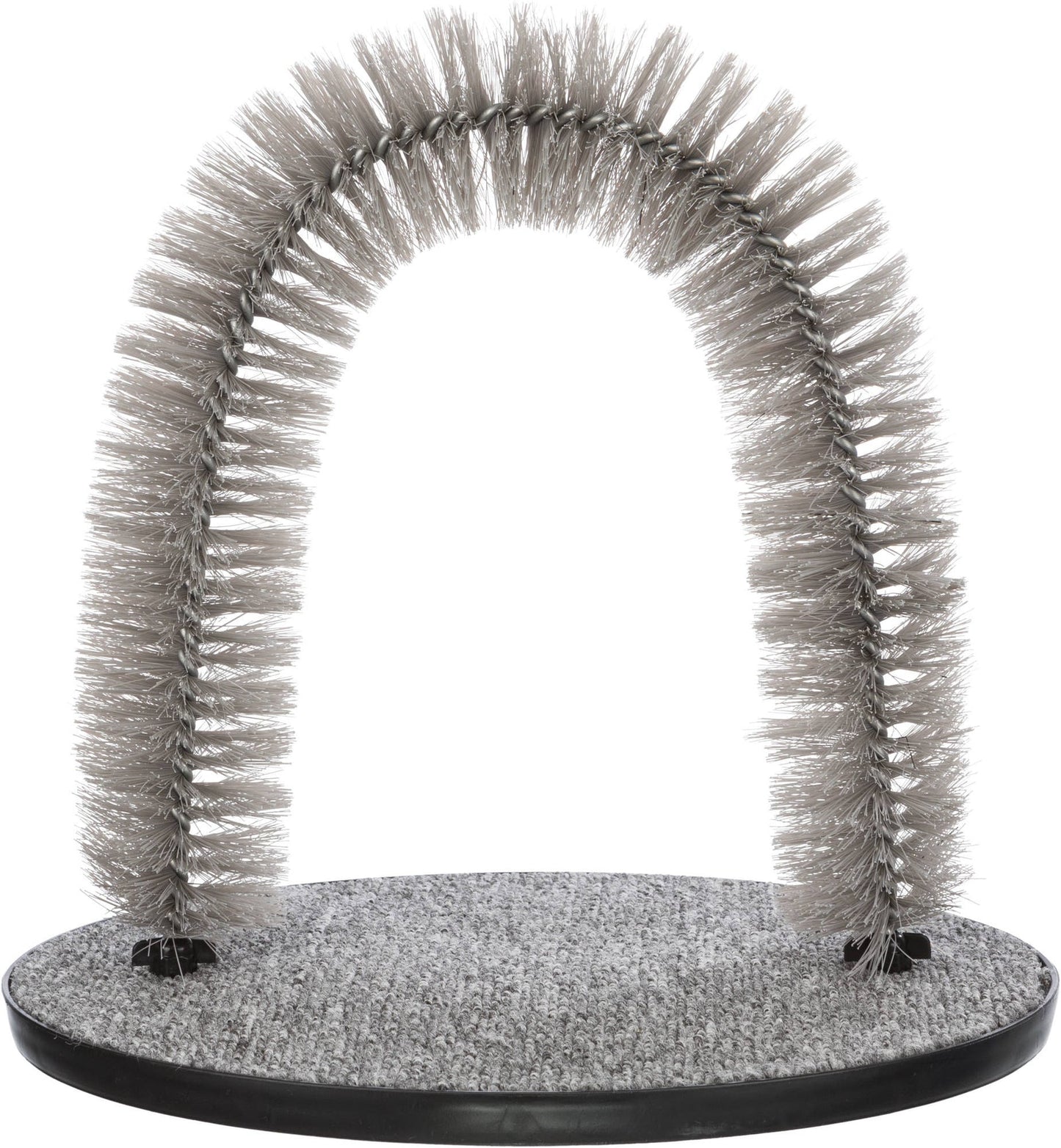 Trixie Massage and fur care arch, cat, 36 Ç? 33 cm, grey