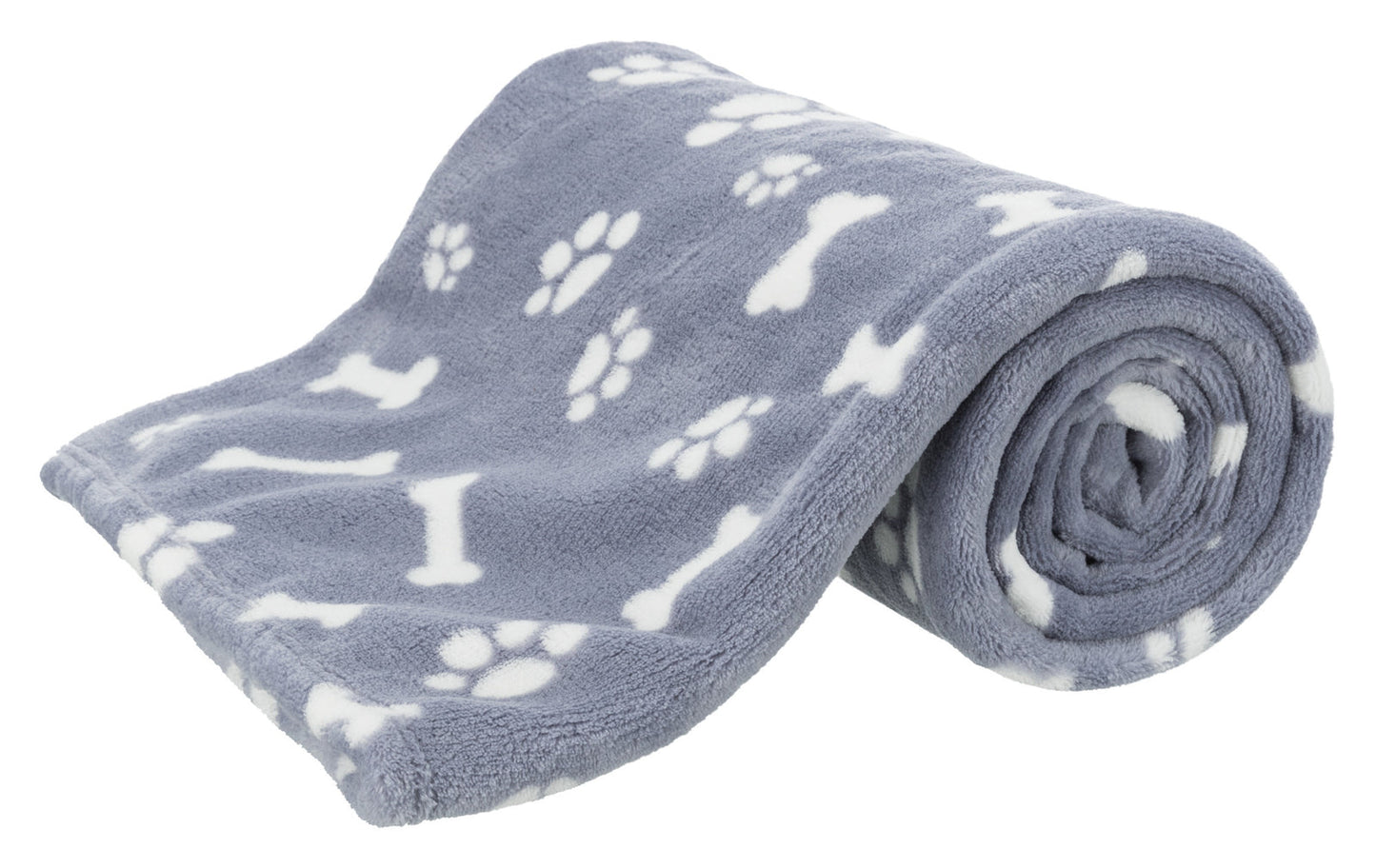 Trixie Kenny blanket, plush, 100 x 75 cm, blue