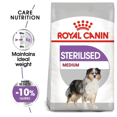 Royal Canin Medium Sterilised Care Dry Dog Food – 25kg