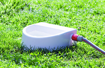 Trixie Automatic Outdoor Water Trough, 1,5 l/24 x 10 x 23 cm, white