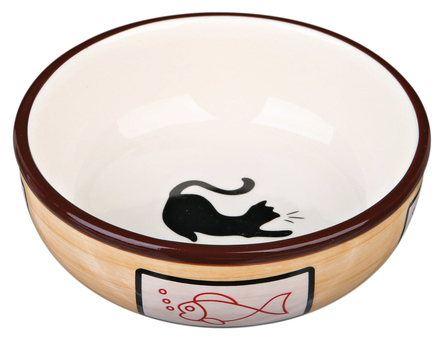 Trixie Ceramic bowl, cat, 0.35 l/diam. 13 cm