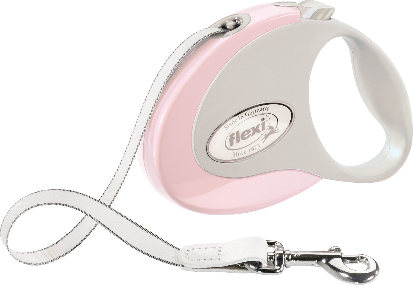 Trixie flexi BLACK DESIGN, tape leash, L: 5 m, pink