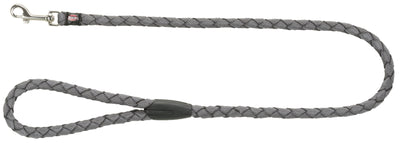Trixie Cavo leash, L-XL: 1.00 m/ 18 mm, graphite