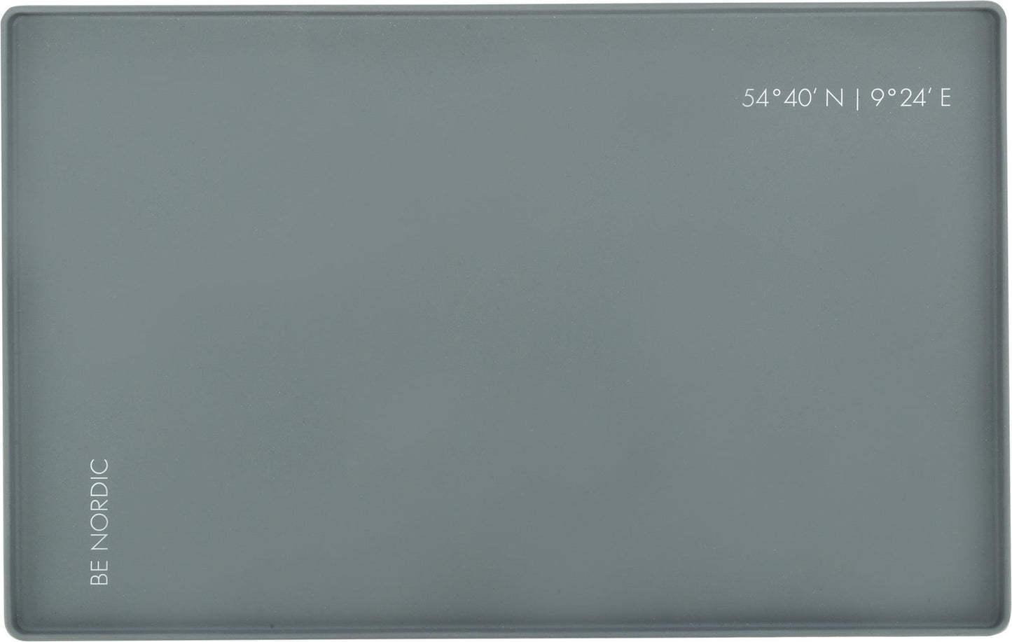 Trixie BE NORDIC place mat, silicone, 48 x 30 cm, grey