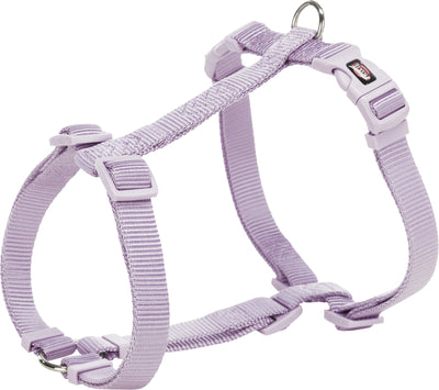 Trixie Premium H-harness, L: 6087 cm/25 mm, light lilac