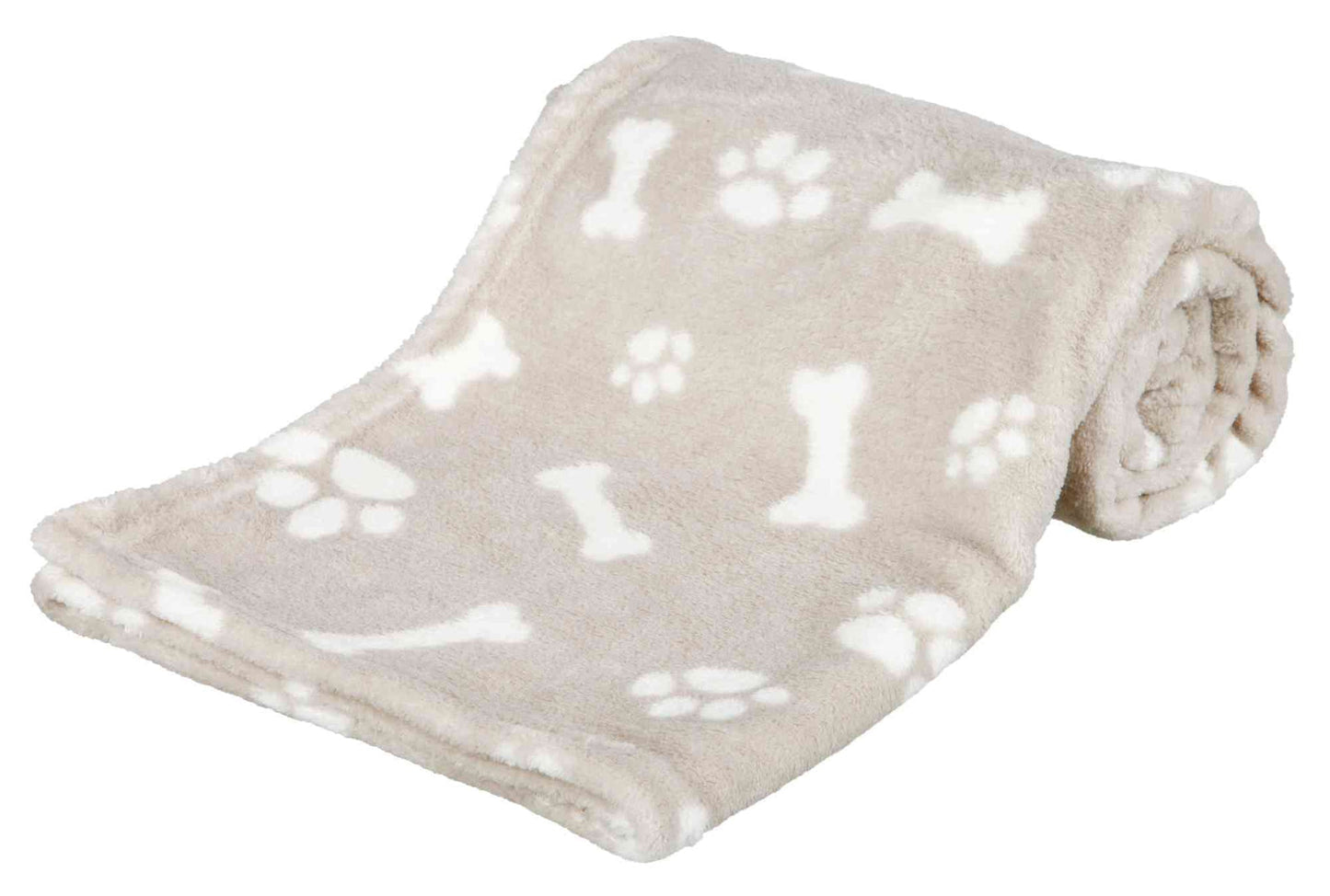 Trixie Kenny blanket, plush, 75 x 50 cm, beige