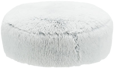 Trixie Harvey cushion, round, 80 cm, white-black