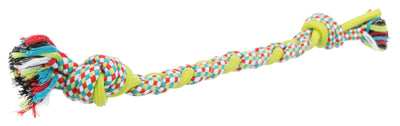 Trixie Playing rope, cotton/TPR, 50 cm