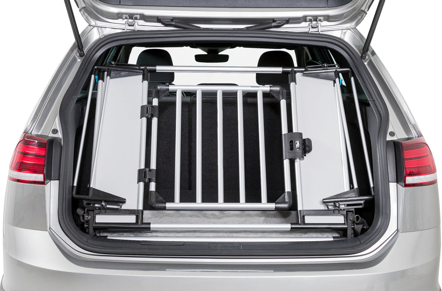 Trixie Universal Rear Car Grid, 94ƒ??114 x 69 cm, silver/black