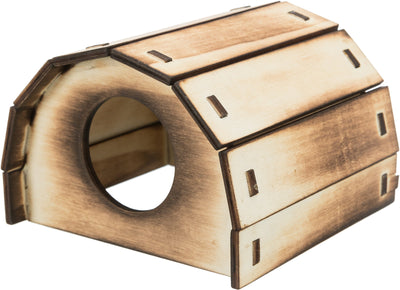 Trixie Mikkel wooden house, flamed, 13 x 9 x 12 cm