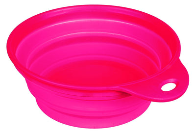 Trixie Travel bowl, silicone, solid rim, 1 l/diam. 18 cm