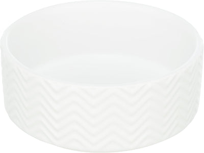 Trixie Bowl ceramic, 0.9 l/diam. 16 cm, white