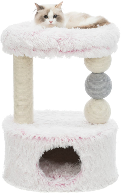 Trixie Harvey scratching post, 73 cm, white-pink