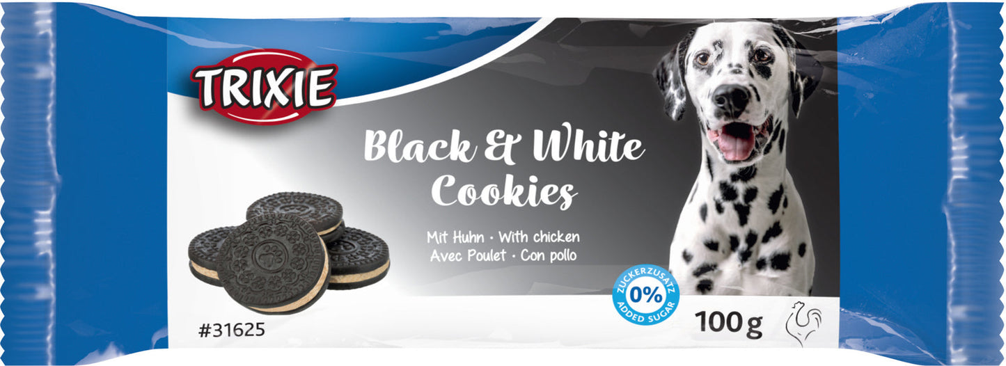 Trixie Black & White Cookies, x· 4 cm, 4 pcs./100 g