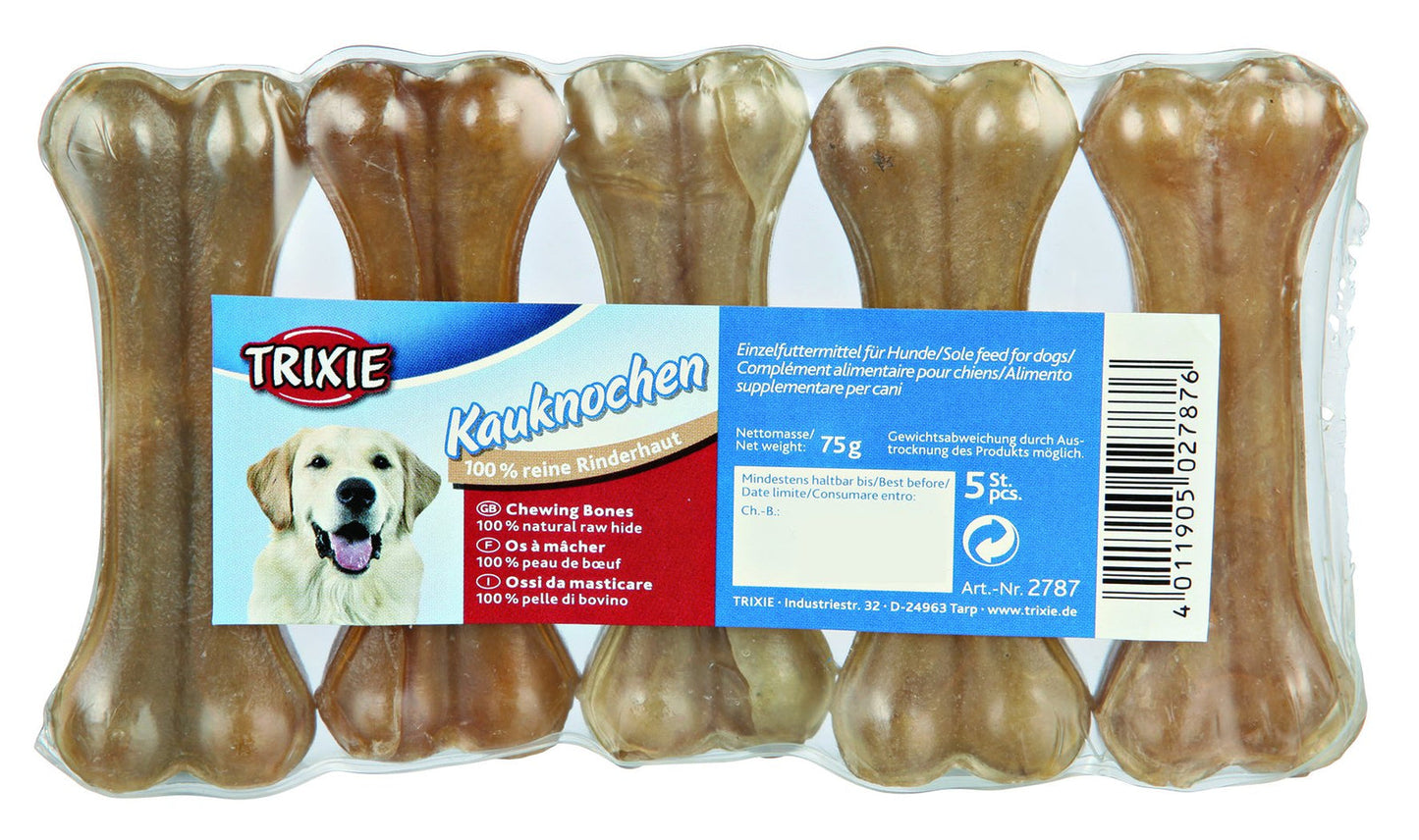 Trixie Chewing bones, pressed, 8 cm, 5 pcs./15 g