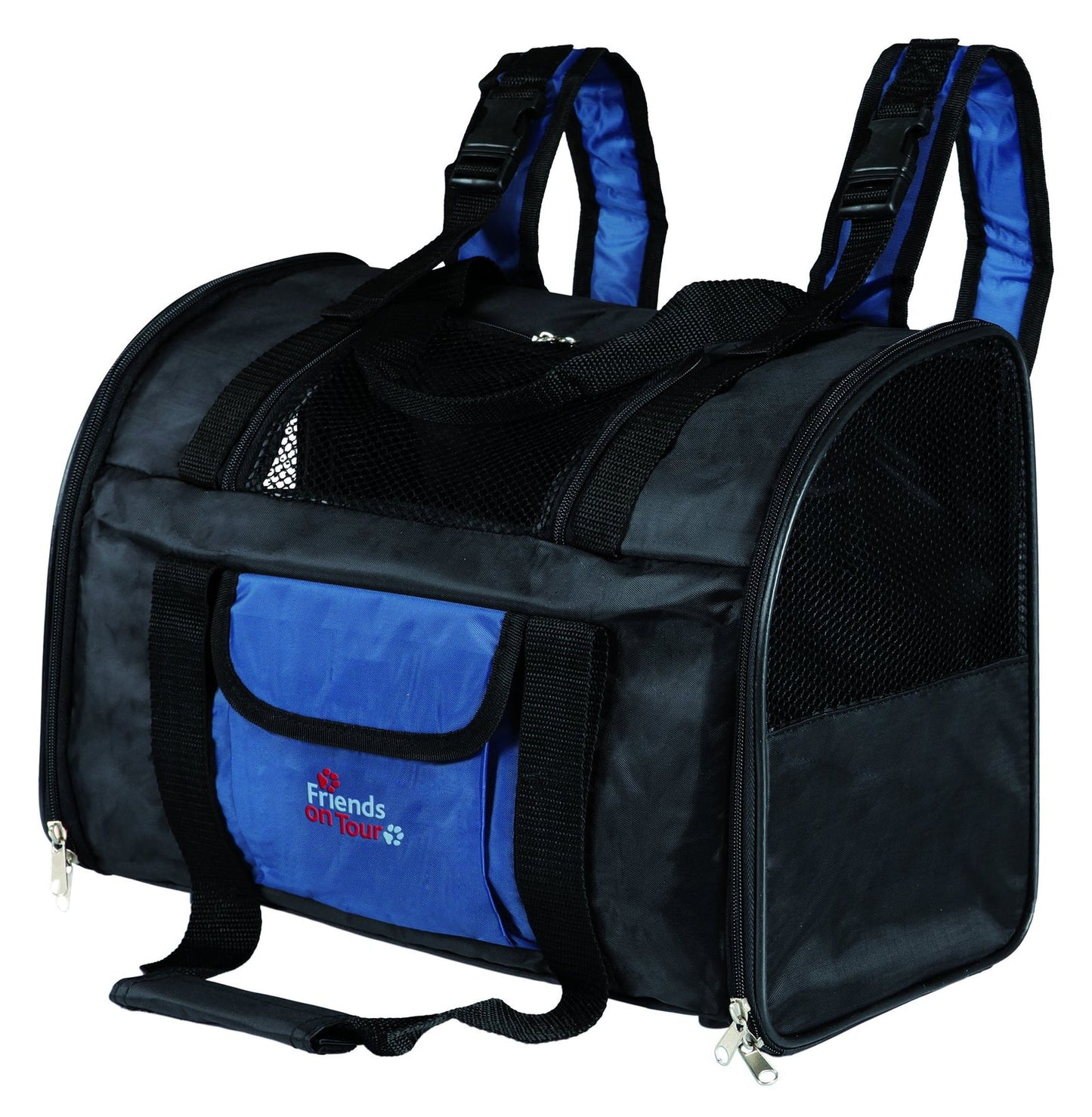 Trixie Connor backpack, 42 x 29 x 21 cm, black/blue