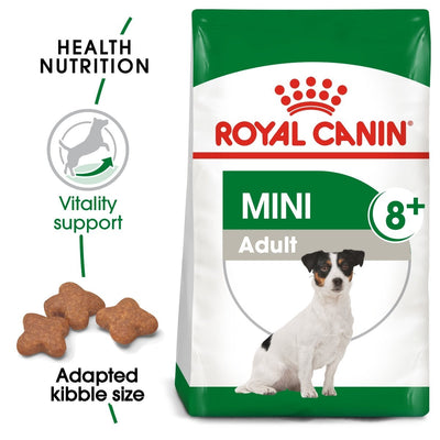 Royal Canin Mini Adult 8+ Dry Dog Food – 10kg