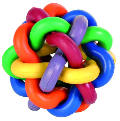 Trixie Knotted ball, natural rubber, diam. 7 cm