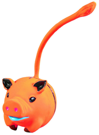 Trixie 17 animal toy balls, latex, diam. 6 cm