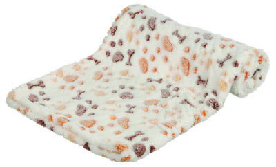 Trixie Lingo blanket, 75 x 50 cm, white/beige