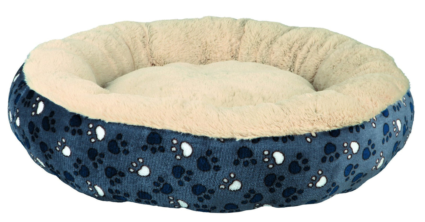Trixie Tammy bed, diam. 70 cm, blue/beige