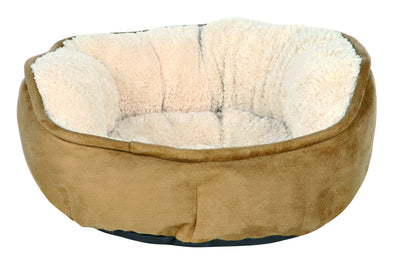 Trixie Cosma bed, diam. 50 cm, brown/beige