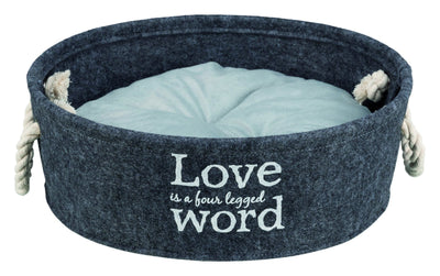 Trixie Lian bed, diam. 37 cm, anthracite
