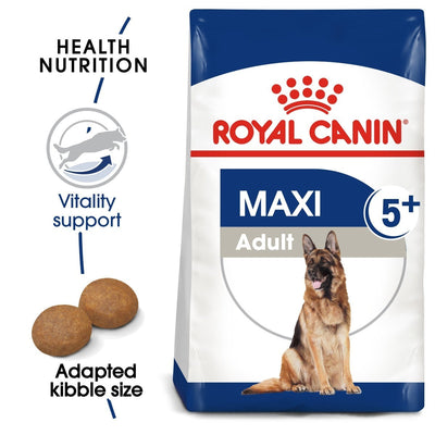 Royal Canin Maxi Adult 5+ Dry Food for Dogs – 44kg