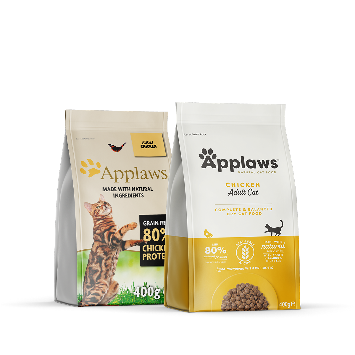 Applaws Chicken Adult Dry Cat Food 400g